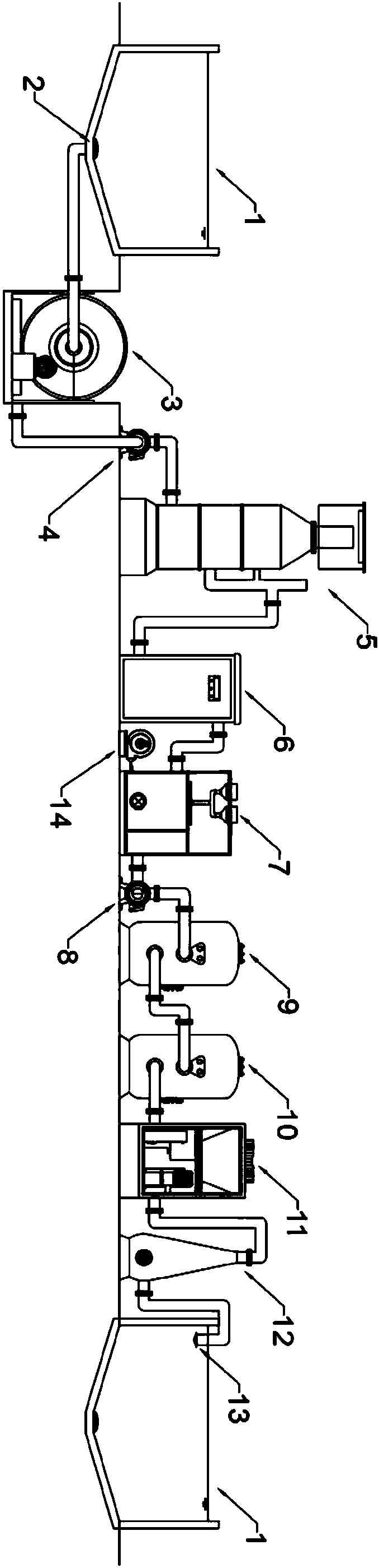 Water treatment method and equipment for recirculating aquaculture