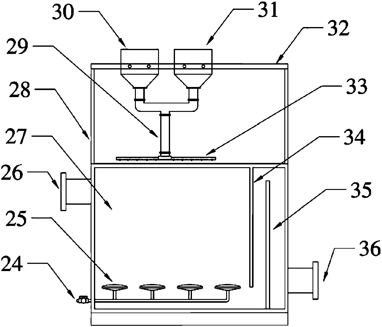 Water treatment method and equipment for recirculating aquaculture