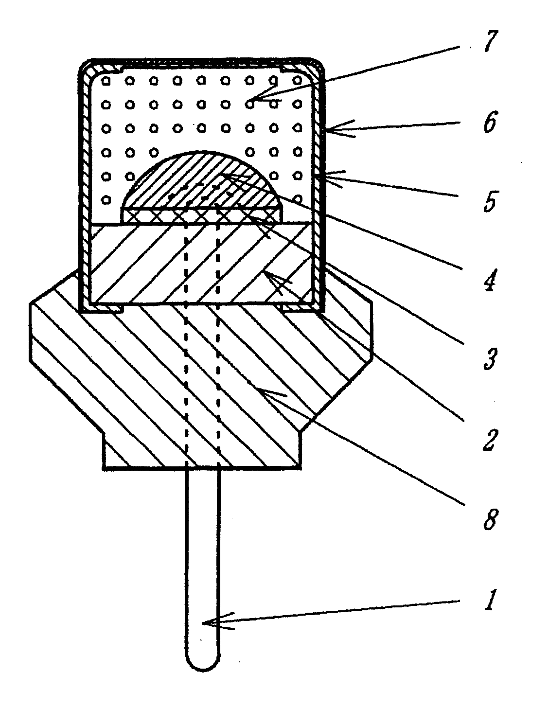 Ignition charge for initiator, method for production thereof and method for production of initiator using the ignition charge