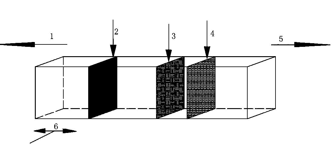 A kind of air film type core body and its sealing method for on-line sealing of boiler flue in power plant