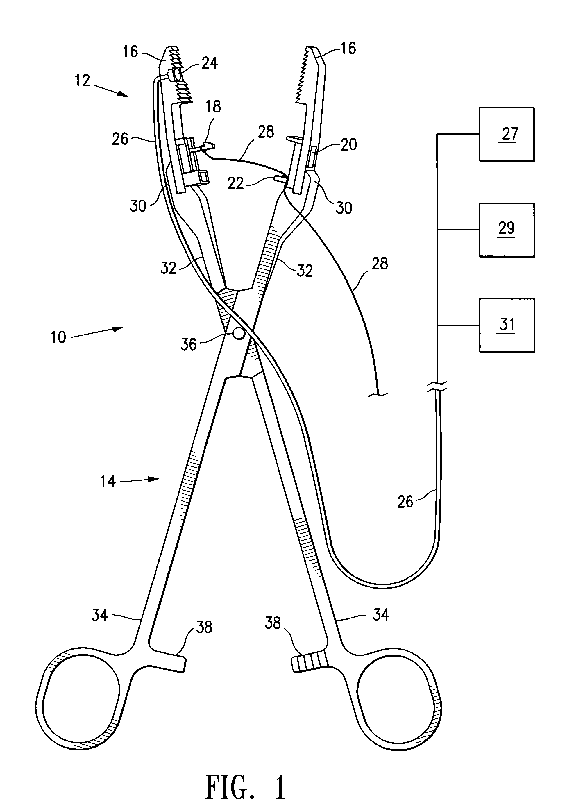 Method and apparatus for the detection and ligation of uterine arteries