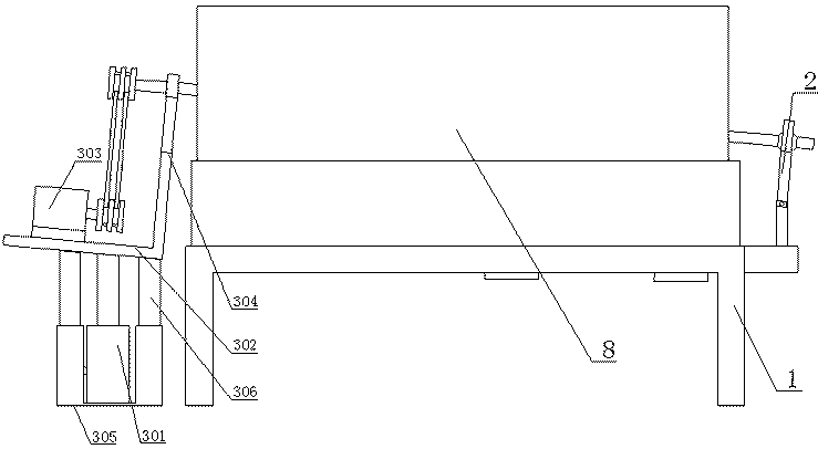 Apparatus and method for separating black liquor from saponified product