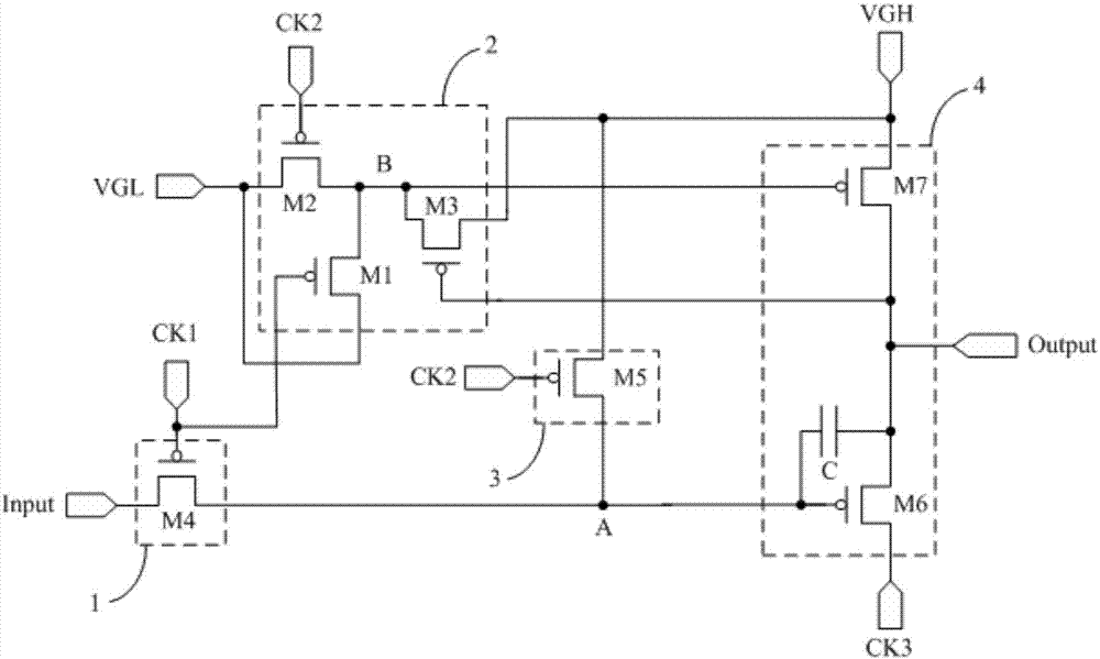 Shifting register, driving method thereof, gate drive circuit and display device