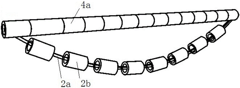 Stretch-draw forming composite structure arch bridge and building method thereof