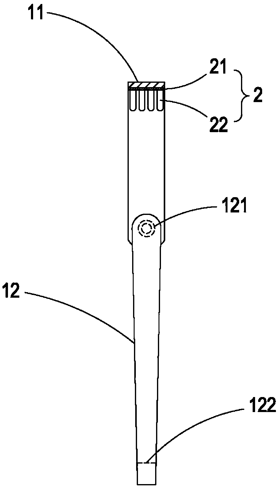 Head massage device