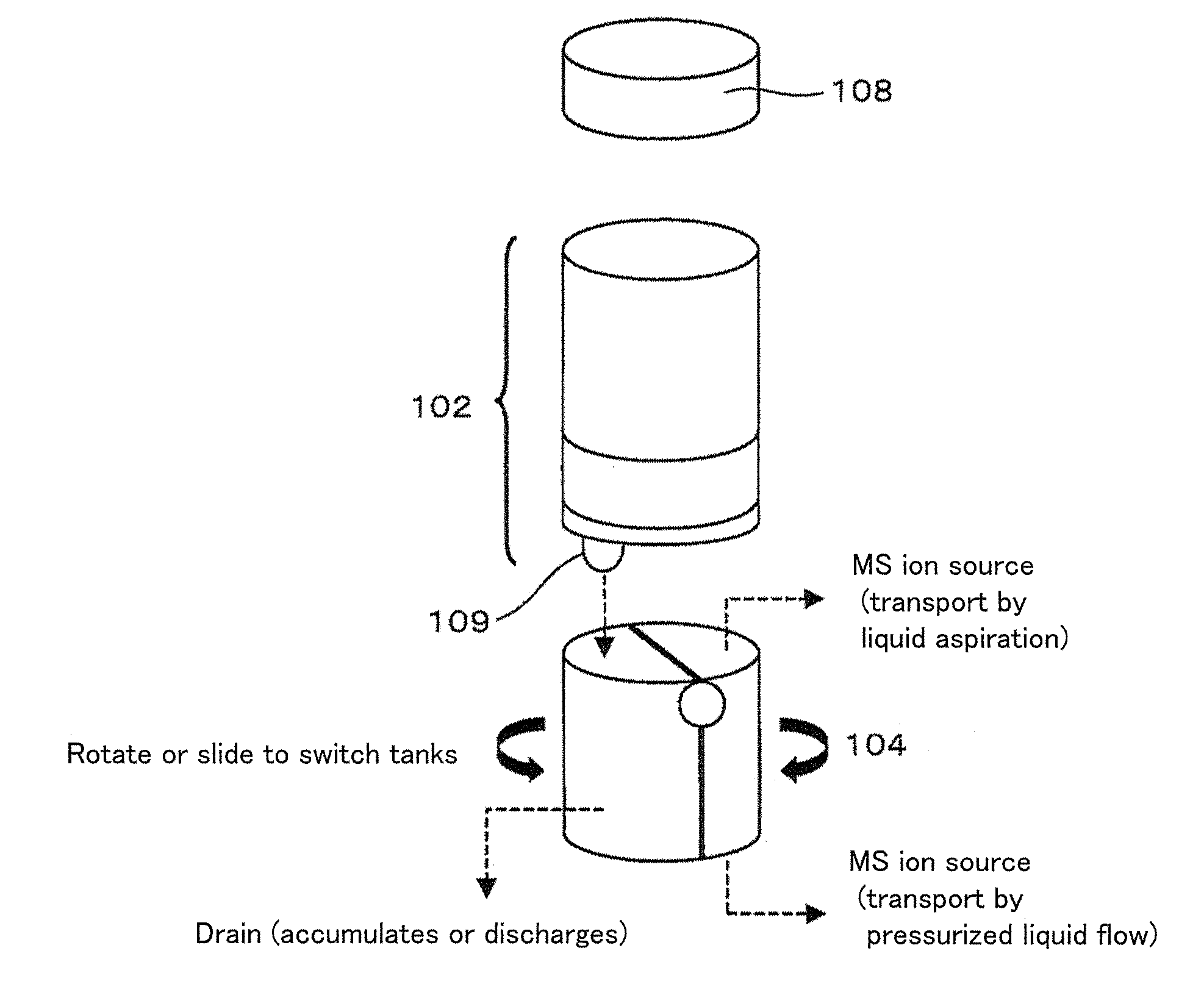 Sample pretreatment apparatus and mass spectrometer provided with the same