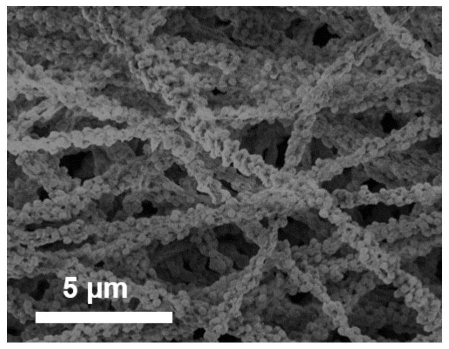 Oxide type ceramic composite nanofiber solid electrolyte and electrostatic spinning preparation method thereof