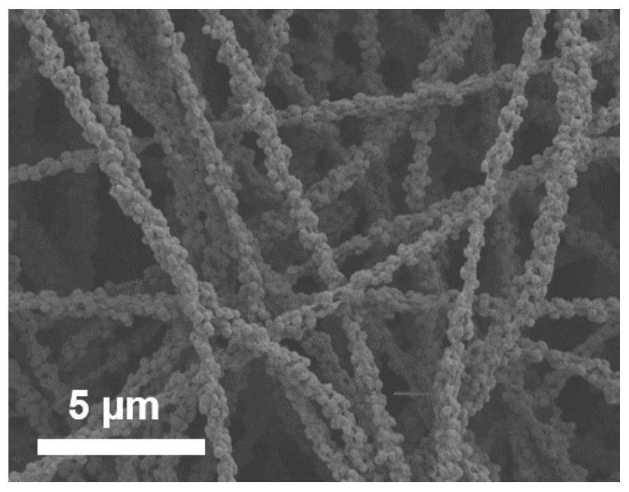 Oxide type ceramic composite nanofiber solid electrolyte and electrostatic spinning preparation method thereof