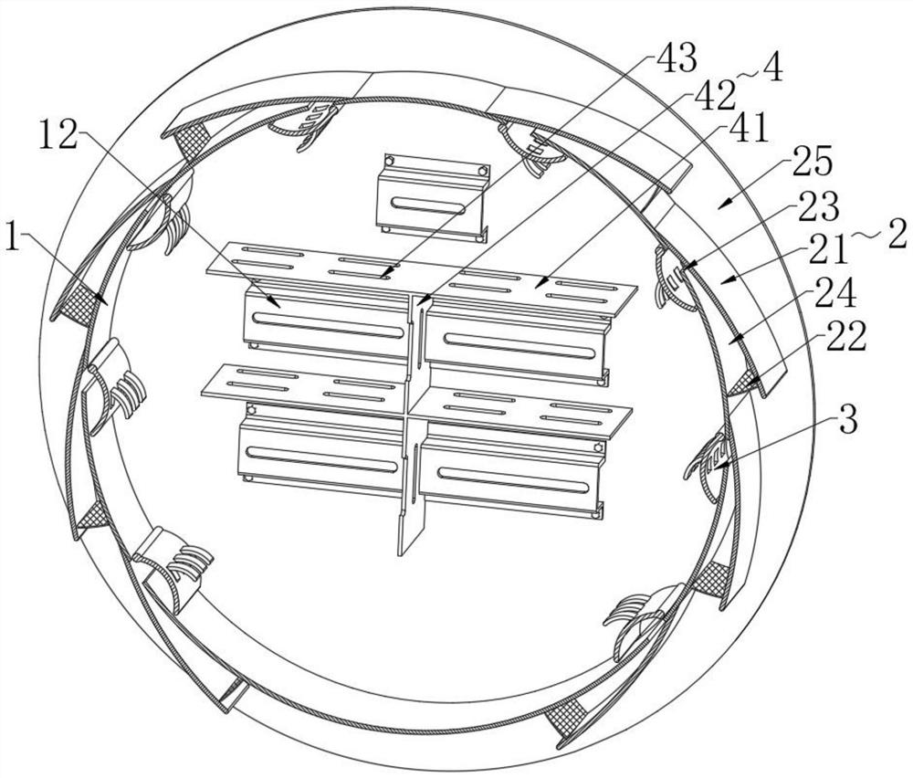 Power distribution cabinet based on ventilation structure and installation method thereof