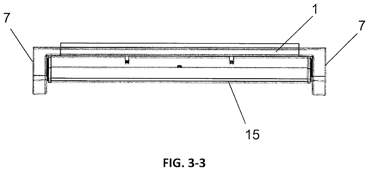 Air ceiling inlet unit