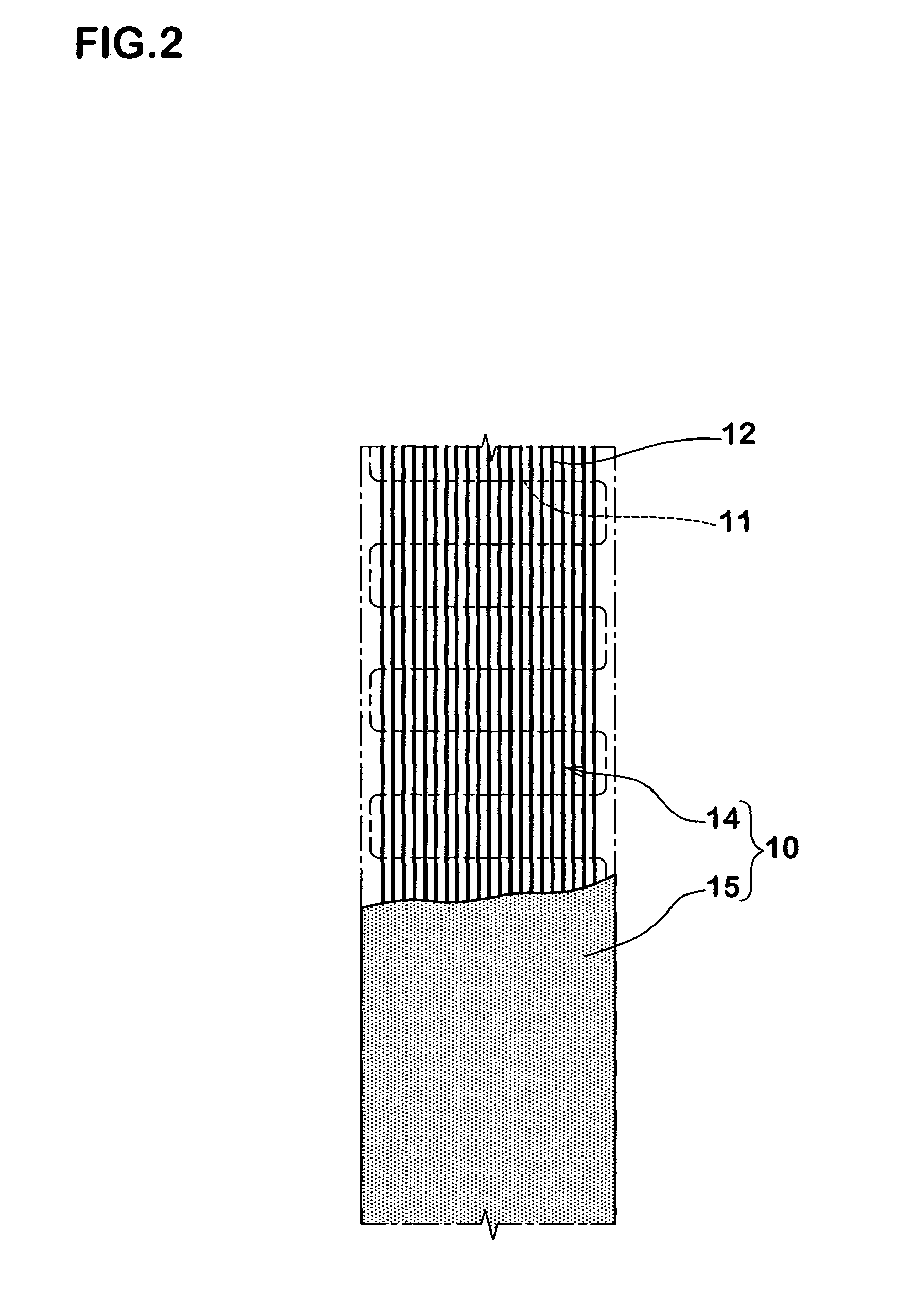 Method of manufacturing fabric with rubber for tire