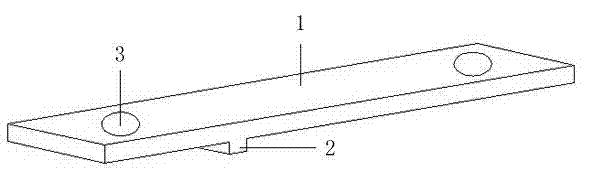 Pressing strip of clamp for laser tailor-welding and laser cutting