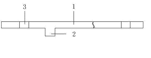 Pressing strip of clamp for laser tailor-welding and laser cutting