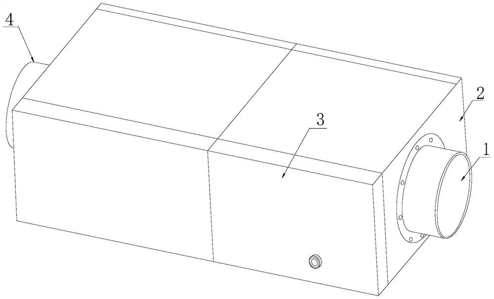 Counter-current series-connection type efficient energy-saving fresh air ventilator