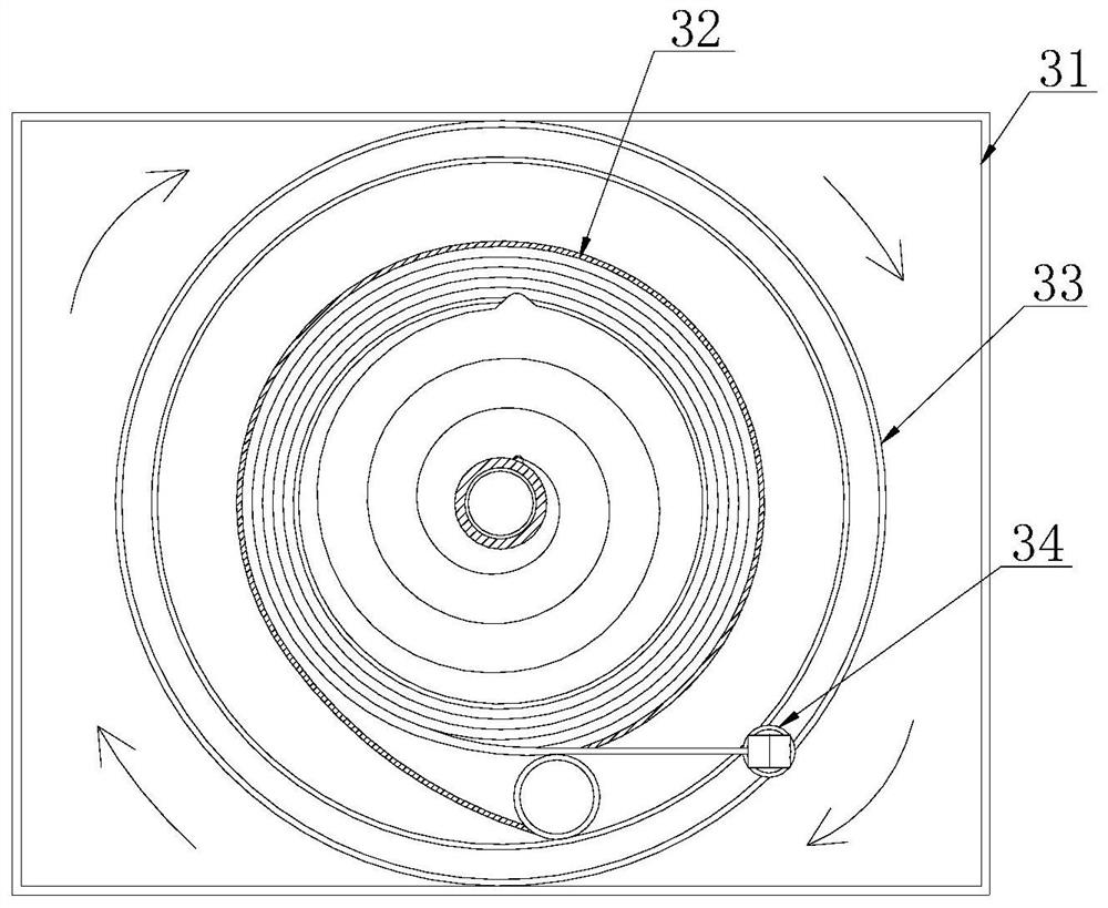 Counter-current series-connection type efficient energy-saving fresh air ventilator