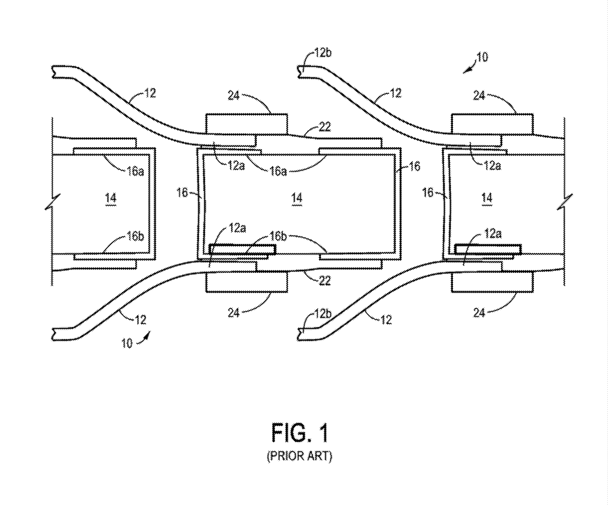 Electrical Connector with Electrical Contacts Protected by a Layer of Compressible Material and Method of Making It