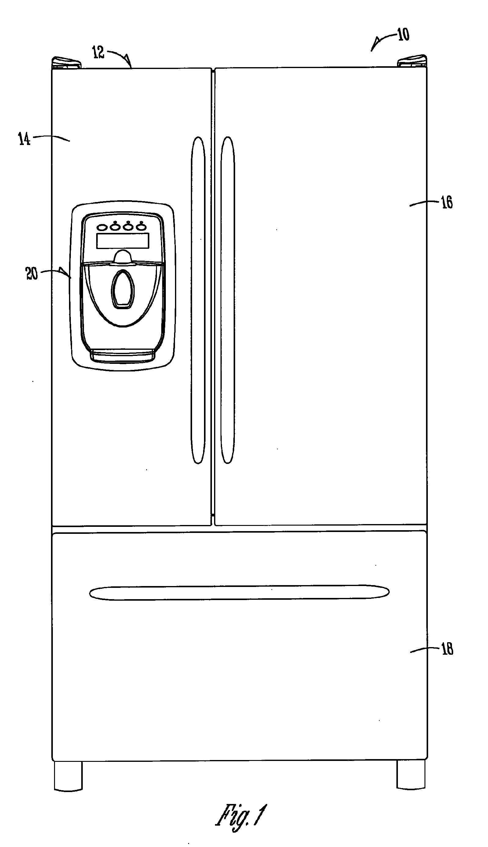 Interactive lighting in a refrigerator