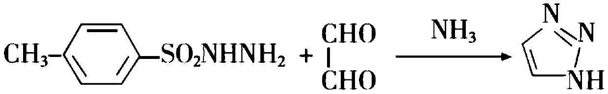 Preparation method of 1H-1, 2, 3-triazole