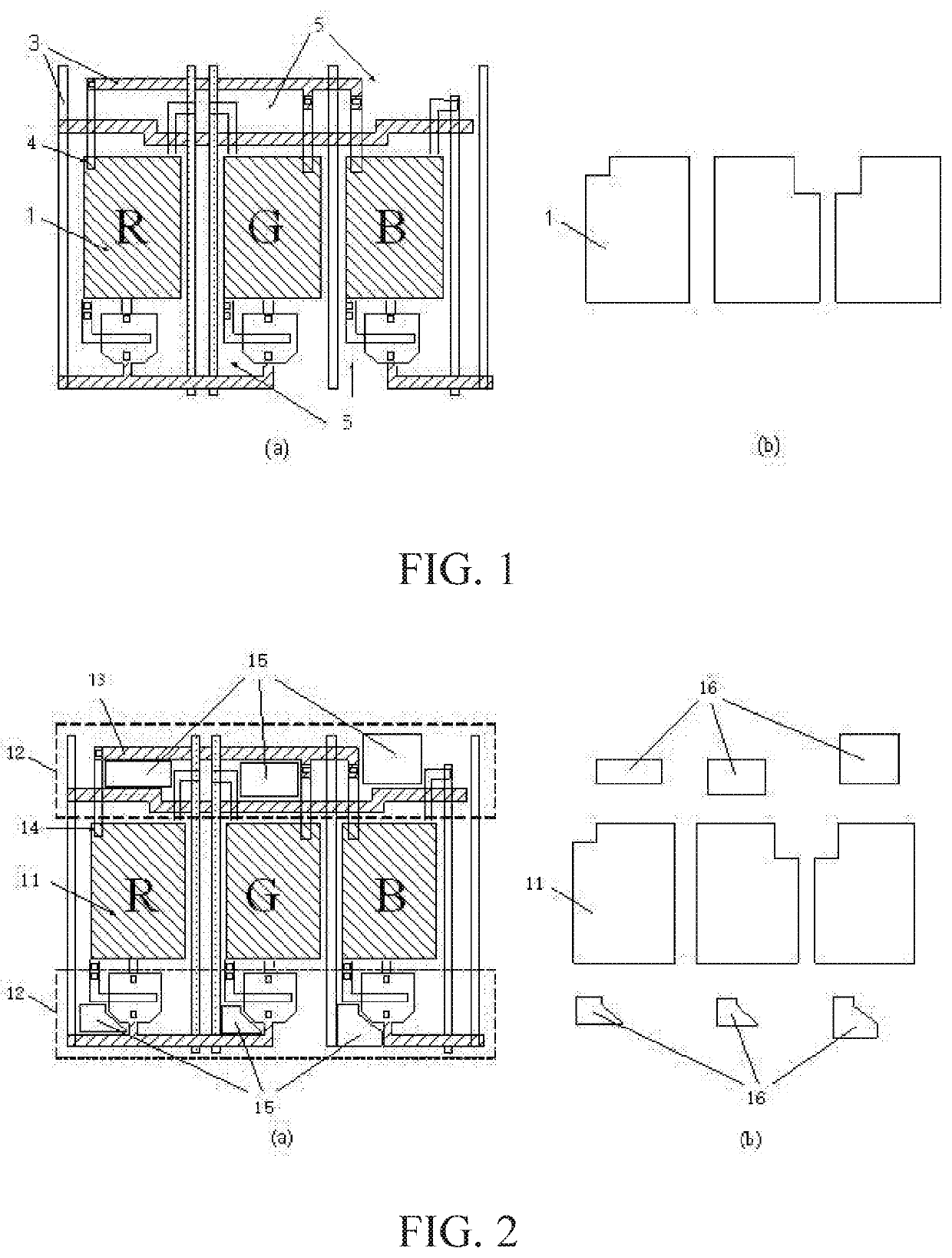 Display panel with high aperture ratio, manufacturing method thereof, and display device