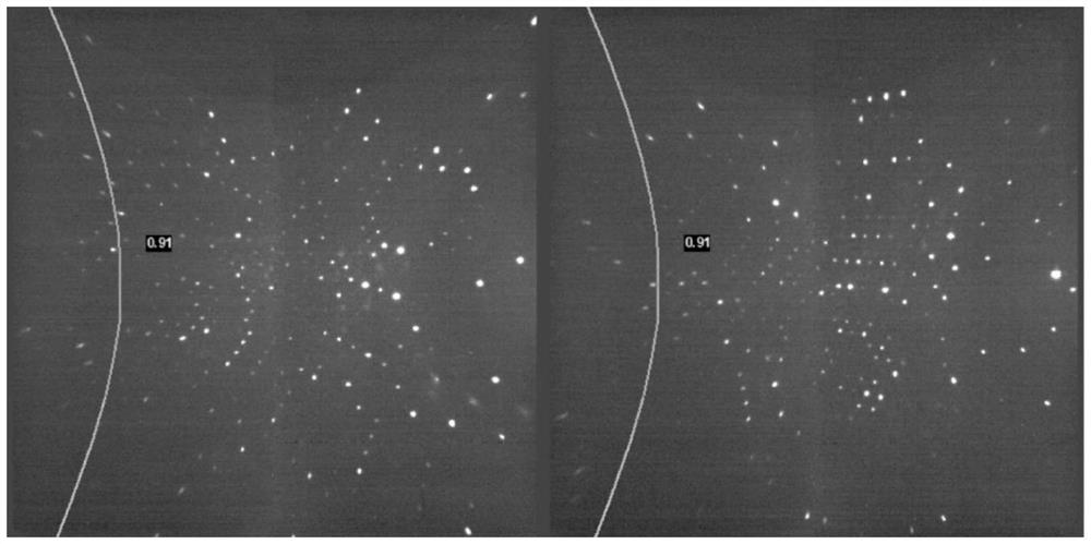 A zirconium metal-organic framework material as crystal sponge and preparation method thereof