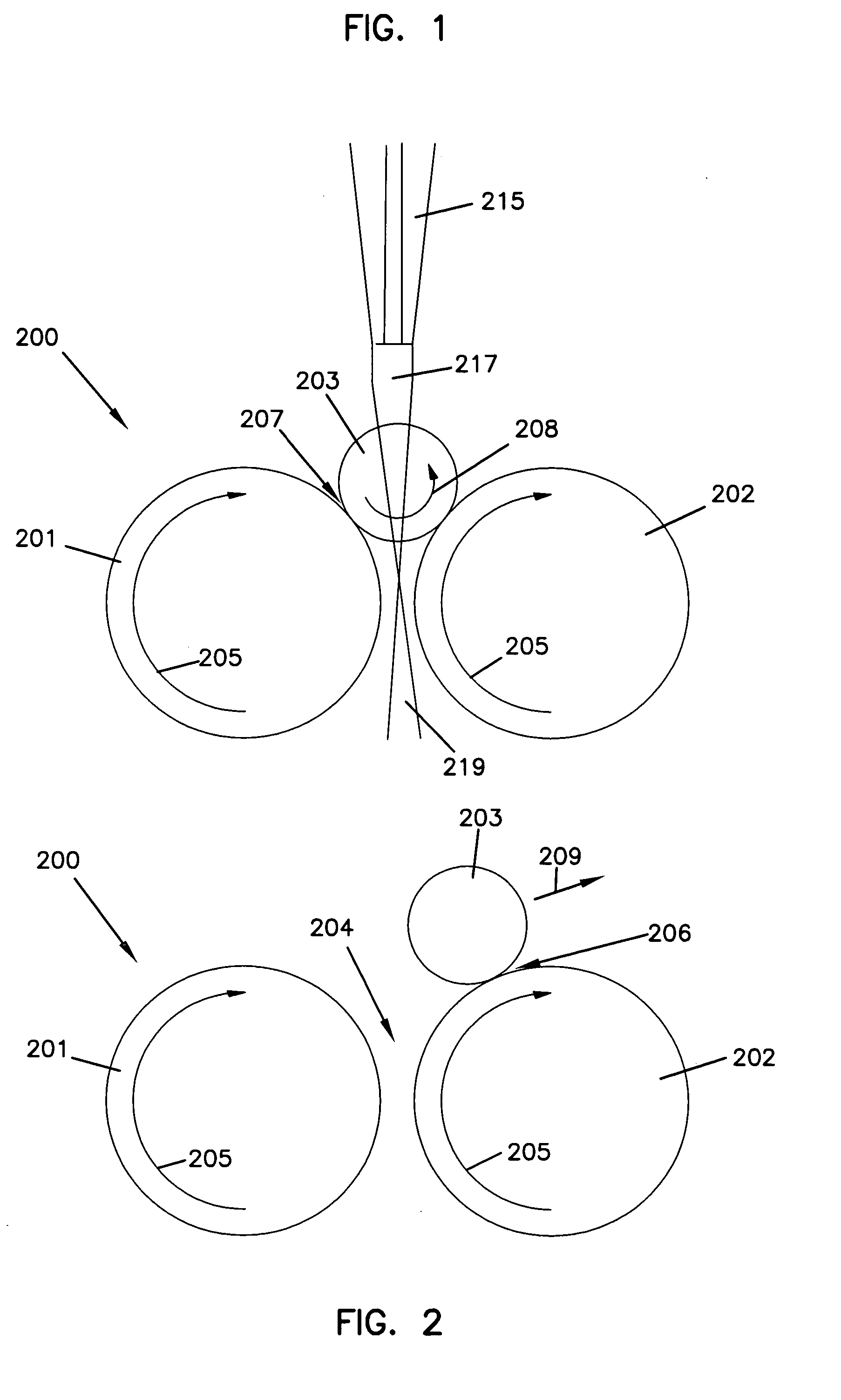 Method and apparatus for coating of substrates