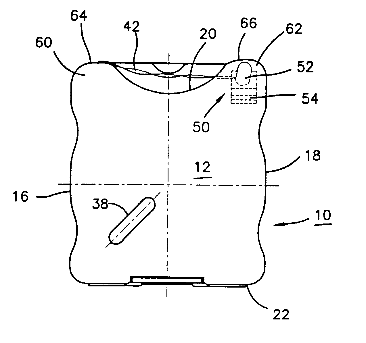 Dispenser for dental floss