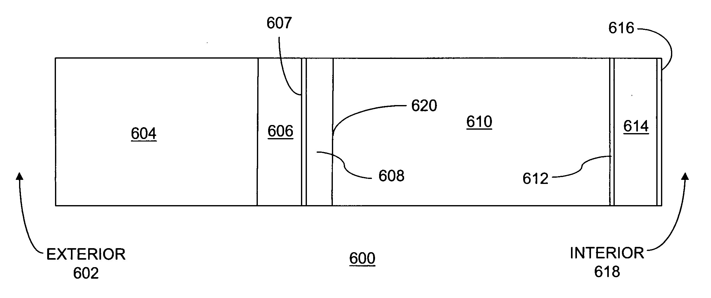 Building material having adaptive vapor retarder