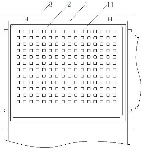 A punching method for air conditioner rear cover