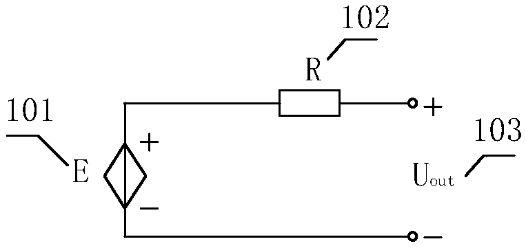 Battery characteristic simulating control method