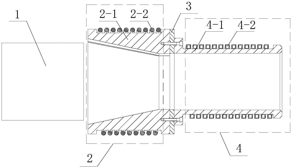 A process for preparing aluminum alloy semi-solid blanks by combining electromagnetic forming and secondary remelting