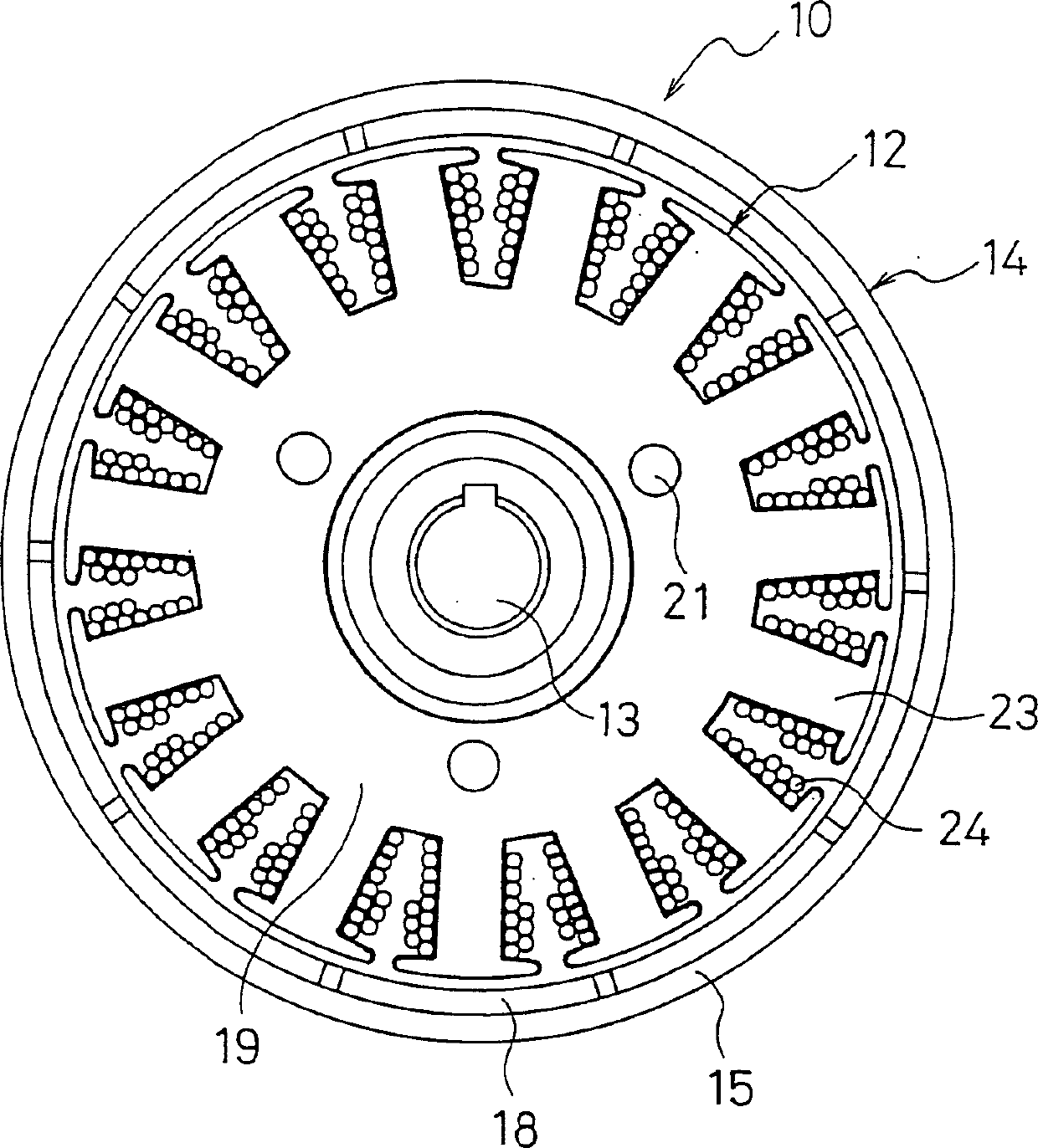 Starter, start control device, and crank angle detector of internal combustion engine