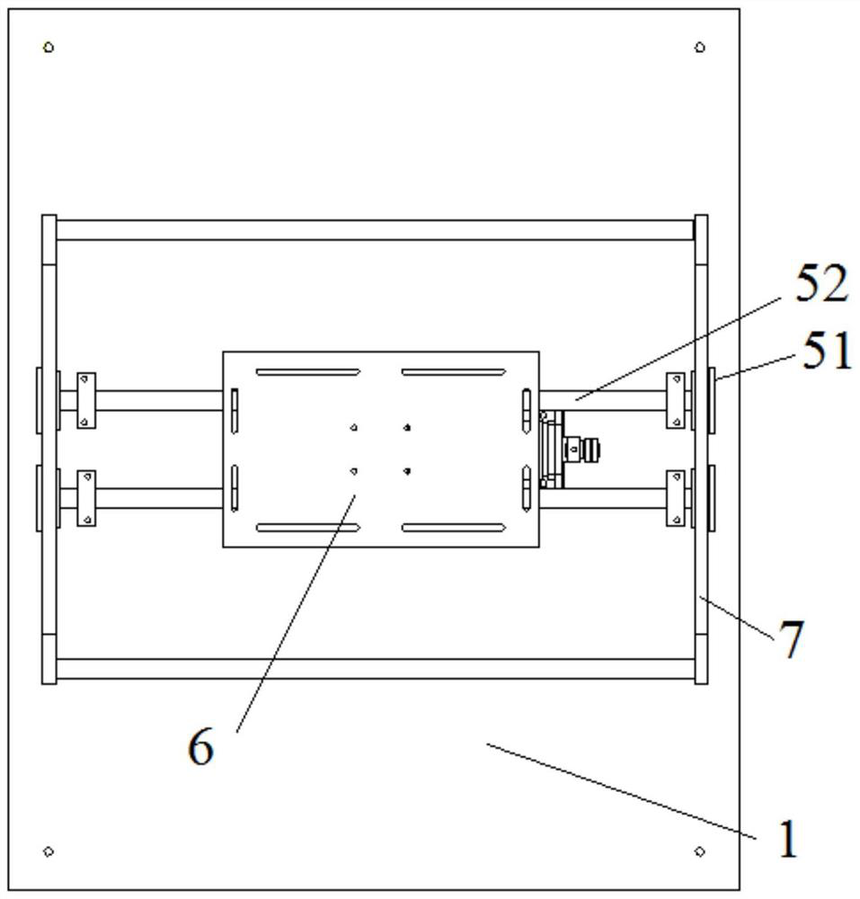 Agitation testing device