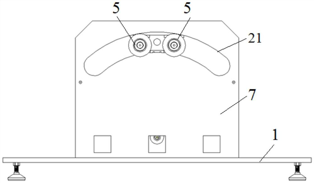 Agitation testing device