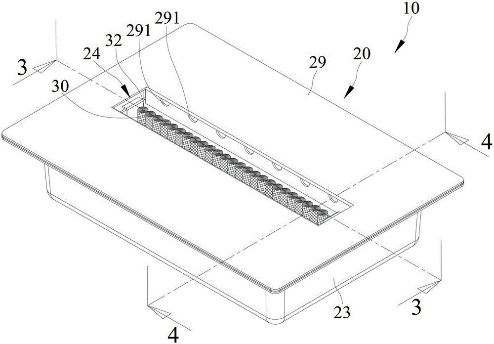 Combustion device to prevent accumulation of oil and gas