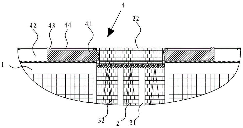 Size-adjustable draining basket of water trough