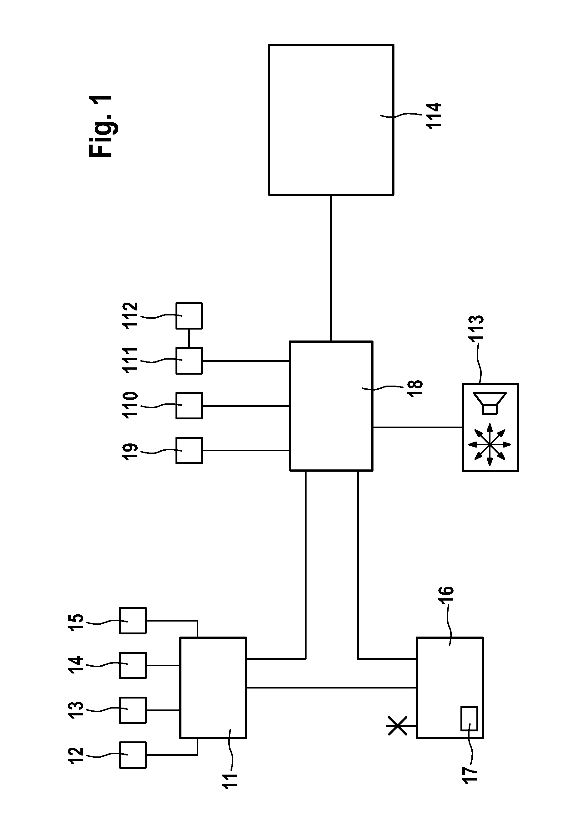 Visual Driver Information and Warning System for a Driver of a Motor Vehicle