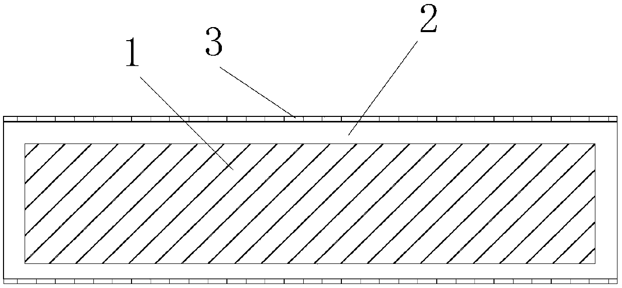 Antistatic compact laminate and preparation method thereof