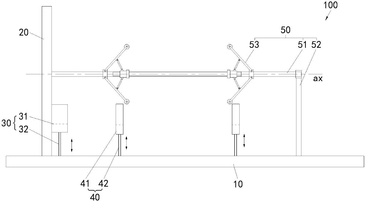 Prefabrication platform and prefabrication method for jacketed pipe