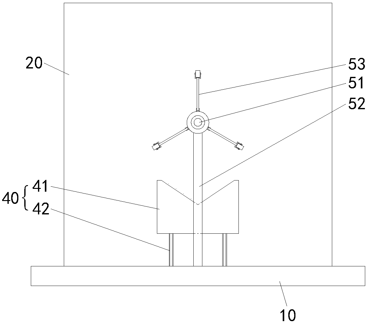 Prefabrication platform and prefabrication method for jacketed pipe