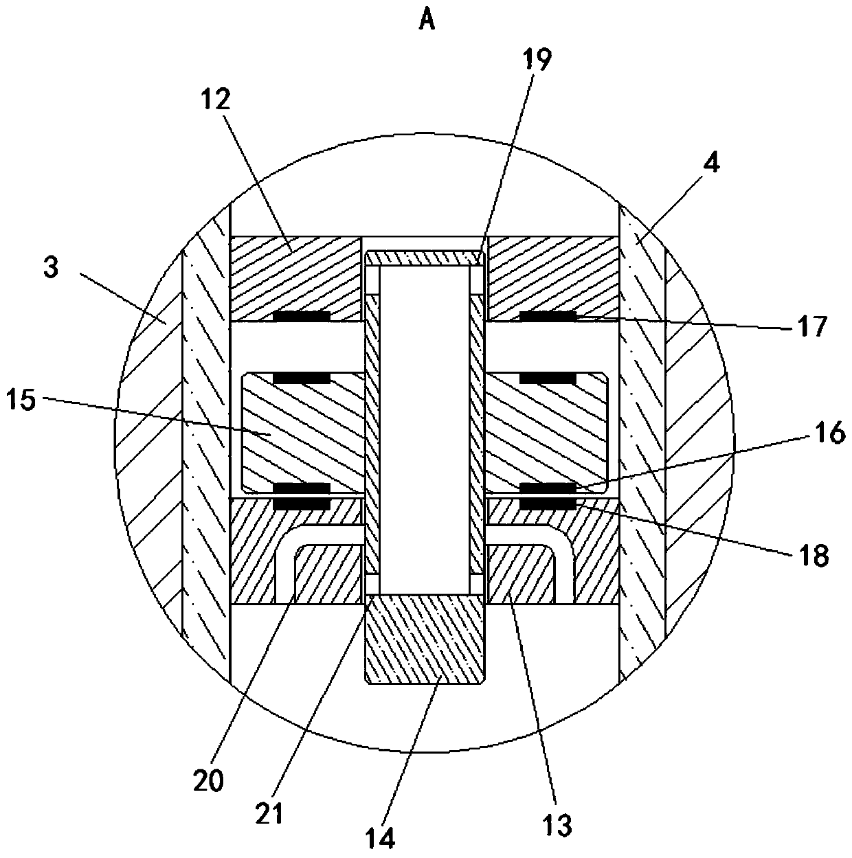 Oral complication nursing equipment in head and neck malignant tumor treatment process