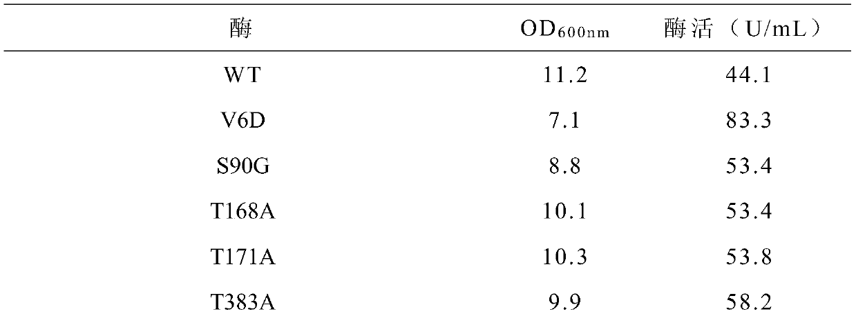 Cyclodextrin glucosyltransferase mutant T171A and application thereof