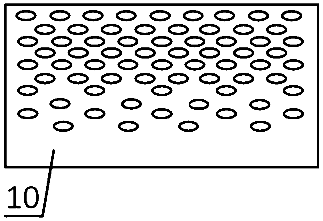 Efficient ecological purification system for farmland discharge