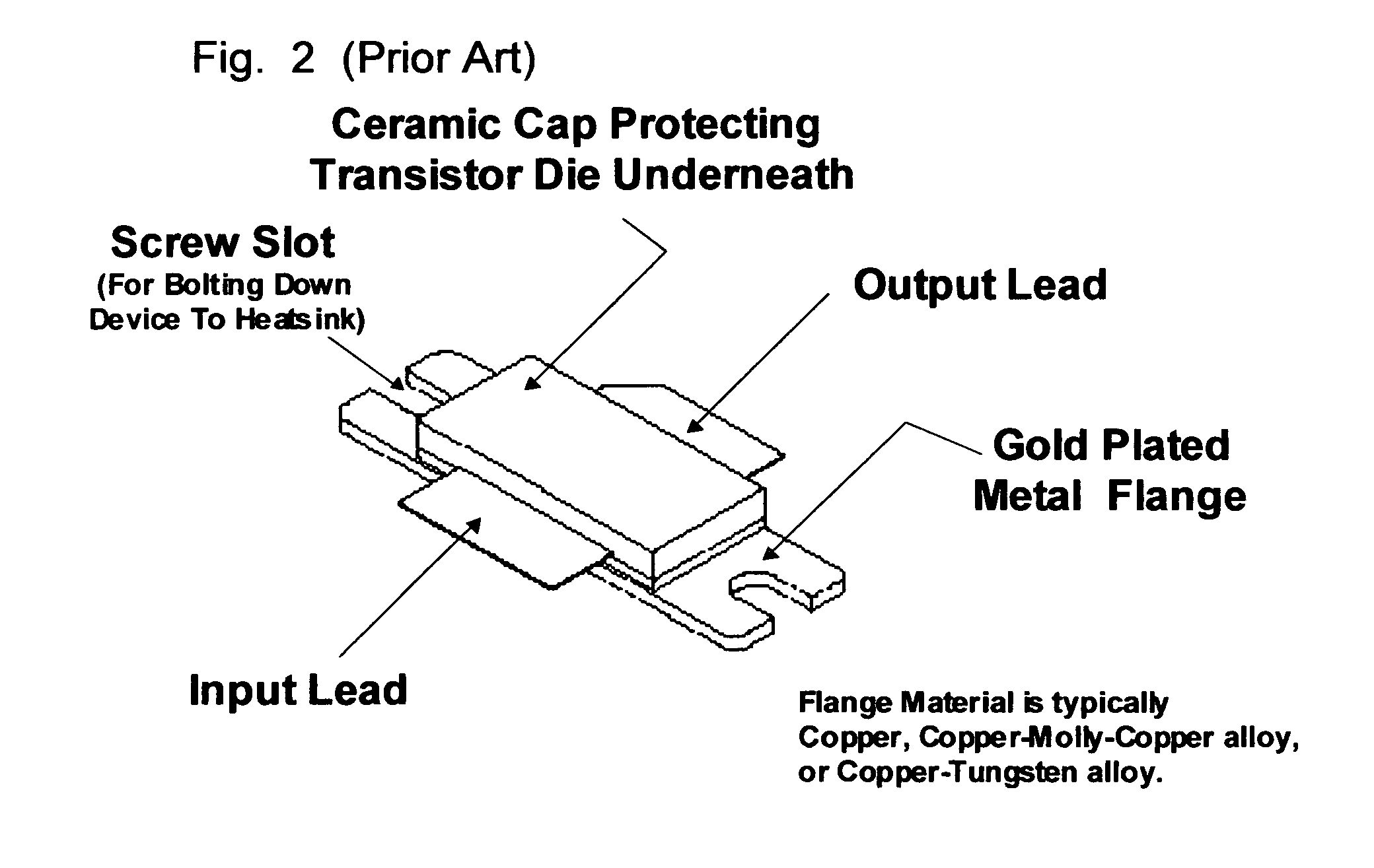 Universal test fixture for high-power packaged transistors and diodes