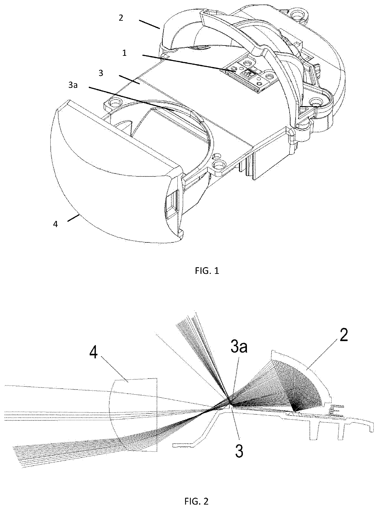 Projection unit for low beam light of vehicle and vehicle lamp using same