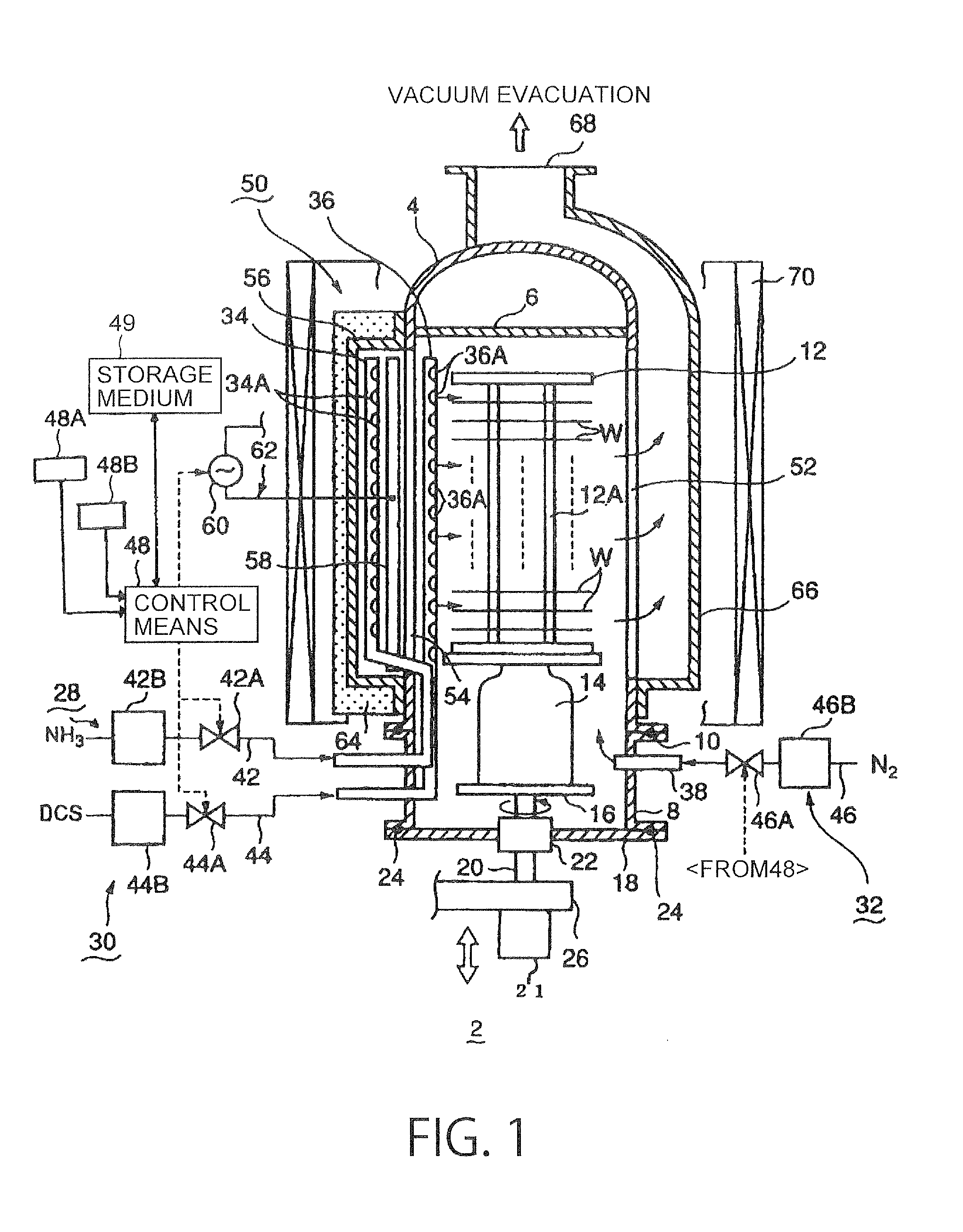 Film forming apparatus, film forming method, method for optimizing rotational speed, and storage medium