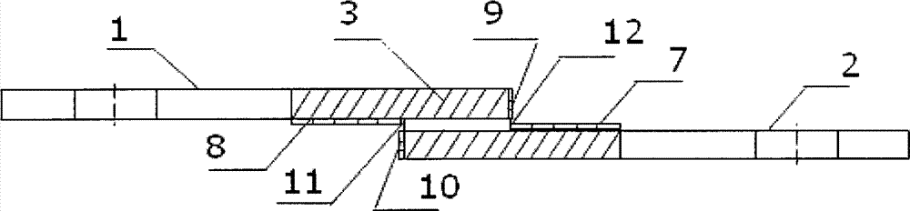 Heat-resistant coating tensile shear strength test model and its manufacturing method