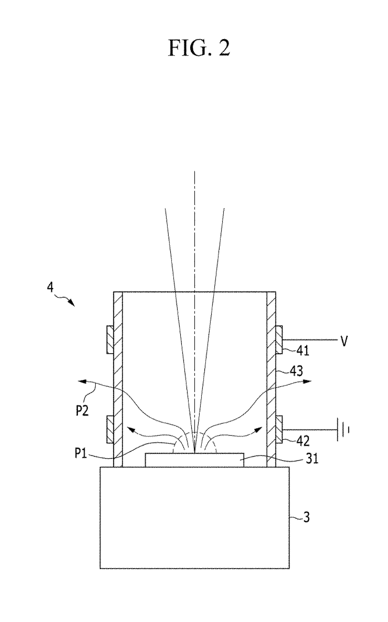 Laser induced breakdown spectroscopy device and medical diagnostic device using same