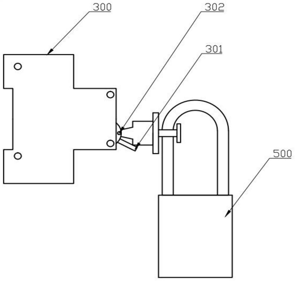 Motor train unit electrical operation safety control device and motor train unit electrical operation safety control method