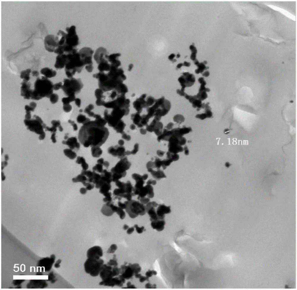 Measuring method for nano titanium dioxide migration quantity in food plastic package product