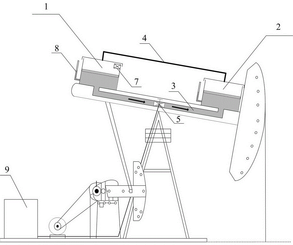 Dynamic pumping unit balance adjusting device